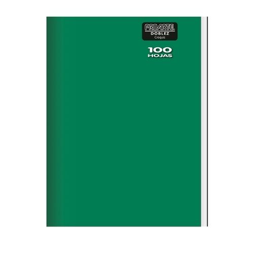 Cuaderno Marca Proarte Doblez Liso 100 Hojas Croquis