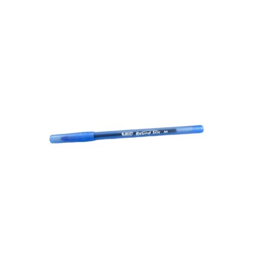 Lapiz Pasta Bic Round Stic M Color Azul