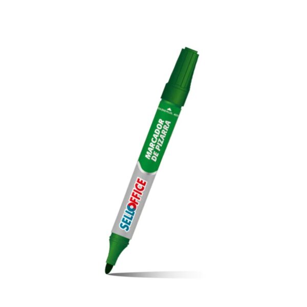 AMPI404004 MARCADOR DE PIZARRA, PUNTA REDONDA, VERDE, SELLOFFICE