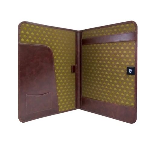 Carpeta oficio marca db color burdeo